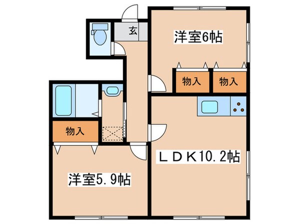 グレイスの物件間取画像